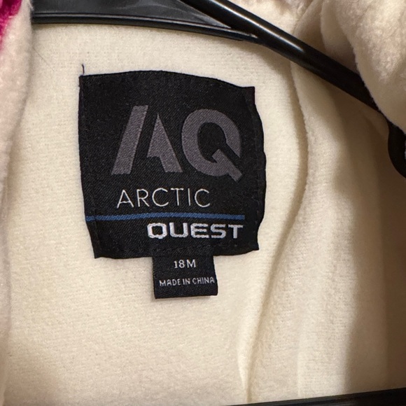 Arctic Quest Pink Leopard Baby Snowsuit 18 months - Picture 10 of 14